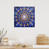 Affiche Mandala Céleste (Cuisine)