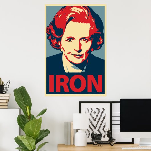 Affiche Margaret Thatcher (Bureau à domicile)