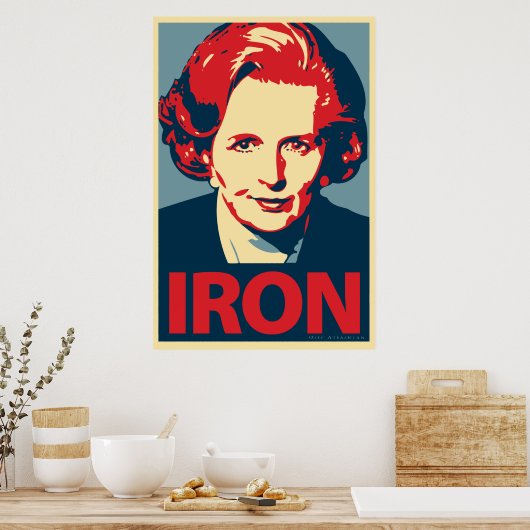 Affiche Margaret Thatcher (Cuisine)