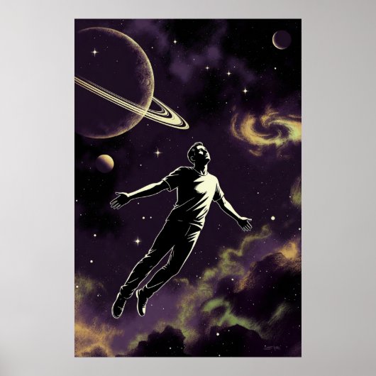 Affiche mat Flying For Photons (Devant)