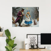 Affiche mat valeur Winter Alice (Bureau à domicile)