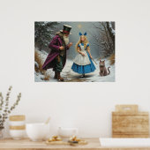 Affiche mat valeur Winter Alice (Cuisine)