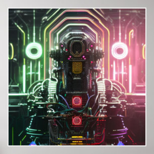 Affiche mate Robot 1