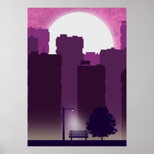 Affiche Matin dans la ville (Devant)
