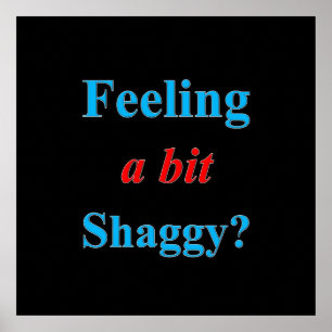 Affiche Matte Feeling a Bit Shaggy