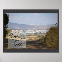 Affiche Matthew 11:28 | Vous donner du repos