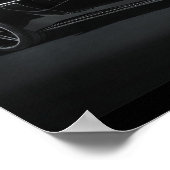 Affiche mclaren noire (Coin)