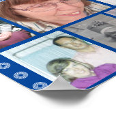 Affiche Mémorial De Neuf Photos Pour Toujours Dans (Coin)