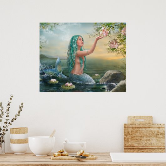 affiche Mermaid Ariel (Cuisine)
