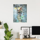 Affiche Mermaid's Perch par Molly Harrison (Bureau à domicile)