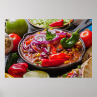 Affiche mexicaine sur la nourriture 3/3