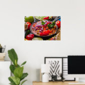 Affiche mexicaine sur la nourriture 3/3 (Bureau à domicile)