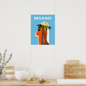 Affiche Miami Floride (Cuisine)