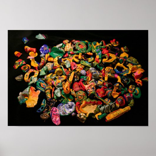 Affiche micro miniature de sculpture en (Devant)