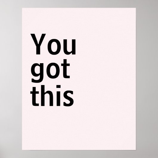 Affiche minimaliste (Devant)