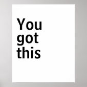 Affiche minimaliste (Devant)