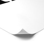 Affiche minimaliste « Faire que cela arrive » (Coin)