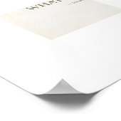 Affiche minimaliste pour mur (Coin)