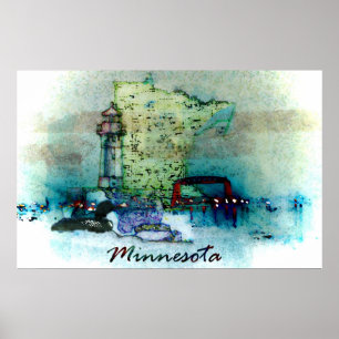 Affiche Minnesota