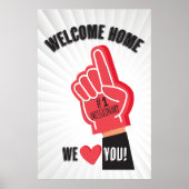 Affiche missionnaire de retour de la maison d'accu (Devant)