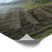 Affiche "Misty Machu Picchu" 14x10.5 (Coin)