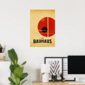 Affiche moderne Bauhaus  (Bureau à domicile)