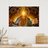 affiche moderne de jésus (Cuisine)