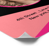 Affiche modifiable du salon de beauté (Coin)