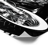 Affiche monochrome Classic Cruiser Spirit (Coin)