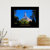 Affiche Monserrate Colombie (Cuisine)