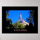 Affiche Monserrate Colombie (Devant)