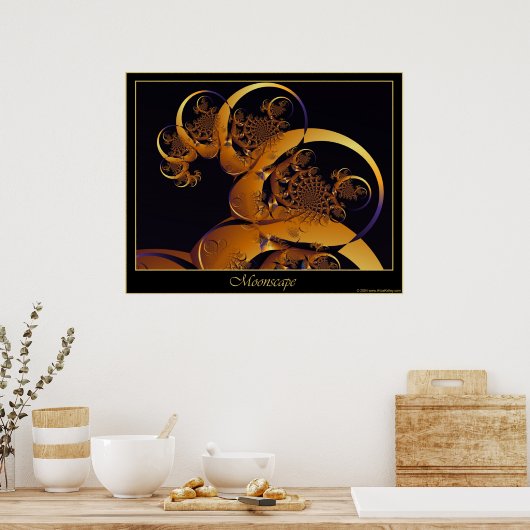 Affiche Moonscape (Cuisine)