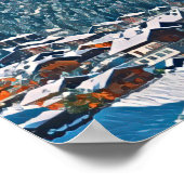 Affiche Morzine Station de ski (Coin)