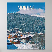 Affiche Morzine Station de ski (Devant)