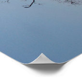 Affiche motif des branches Abstraites (Coin)
