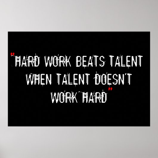 Affiche Motivation de l'entraînement (Devant)