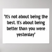 Affiche motivationnelle (Devant)