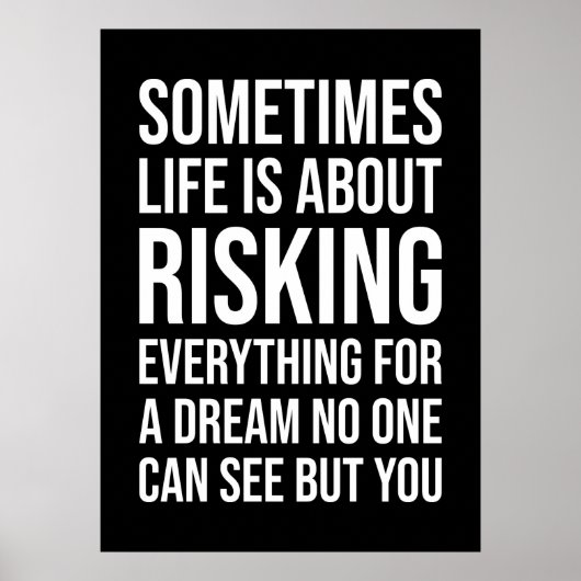 Affiche motivationnelle (Devant)