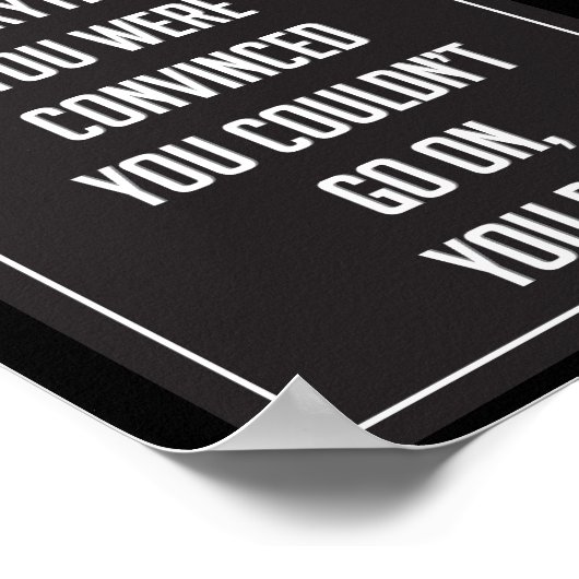 Affiche motivationnelle (Coin)