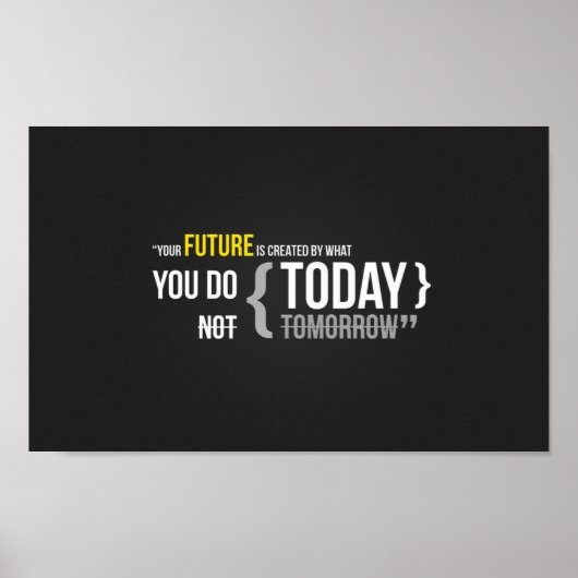 Affiche motivationnelle (Devant)