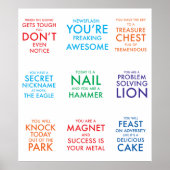 Affiche motivationnelle (Devant)