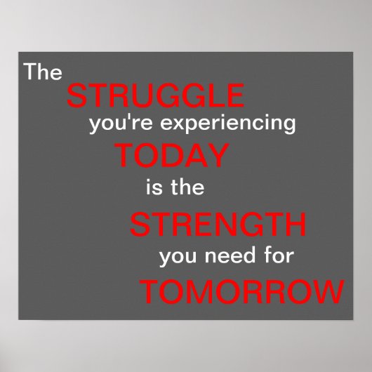 Affiche motivationnelle - (Devant)