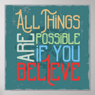 Affiche motivationnelle