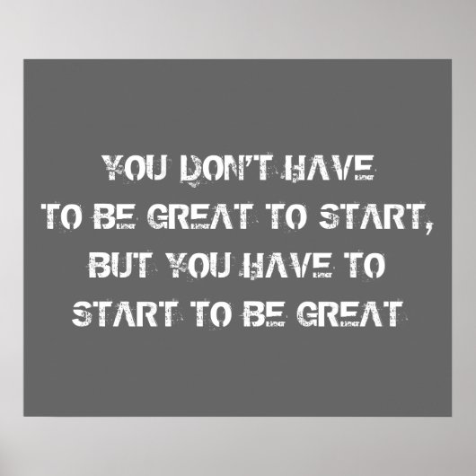 Affiche motivationnelle de l'entraînement (Devant)