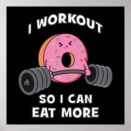 Affiche motivationnelle de l'entraînement (Devant)
