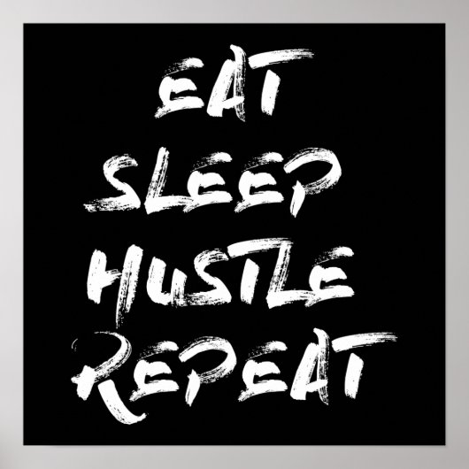 Affiche motivationnelle de l'entraînement (Devant)
