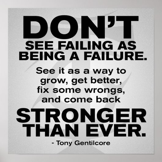 Affiche motivationnelle de l'entraînement (Devant)