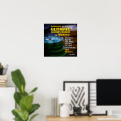 Affiche motivationnelle de l'entraînement (Bureau à domicile)
