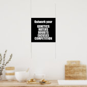 Affiche motivationnelle de l'entraînement (Cuisine)