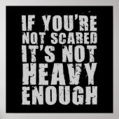 Affiche motivationnelle de l'entraînement (Devant)